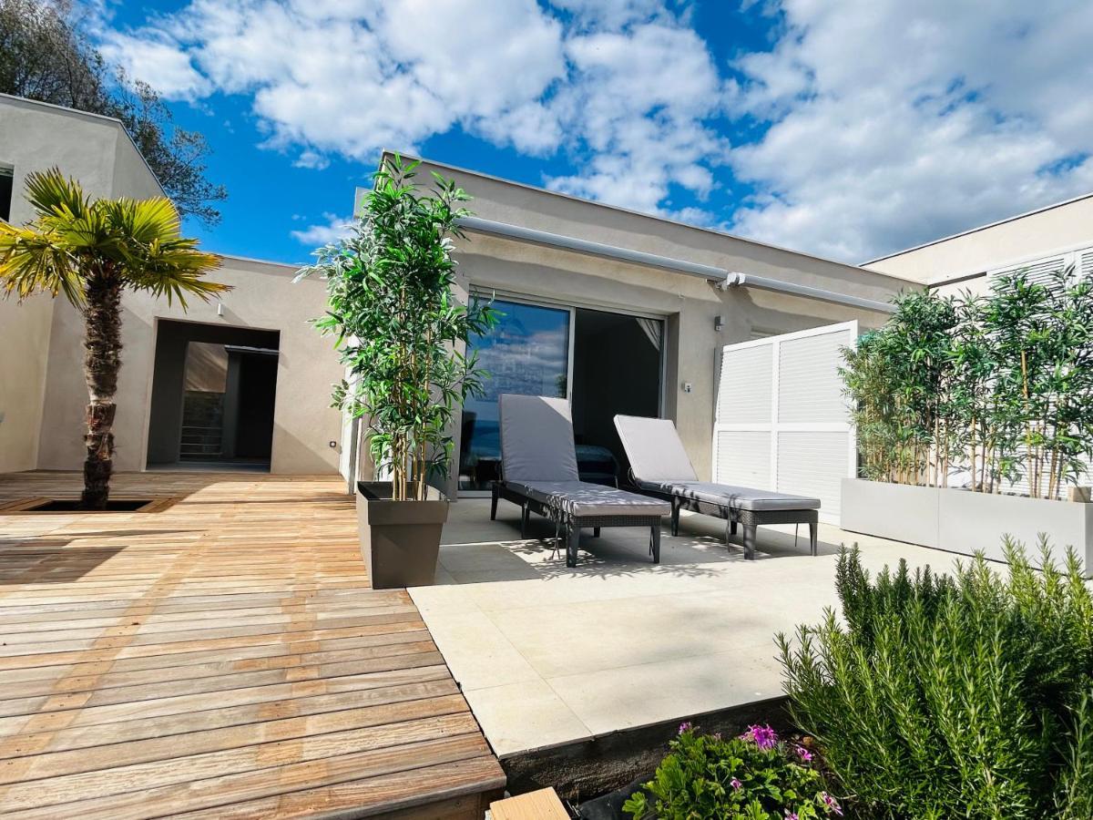Casa Lc Chambre2 Vue Mer Jacuzzi Ajaccio  Exteriör bild